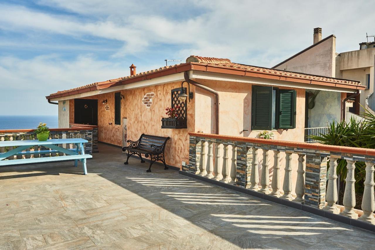 Villetta Vista Mare Cala Gonone Bagian luar foto