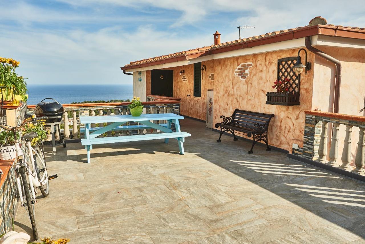 Villetta Vista Mare Cala Gonone Bagian luar foto